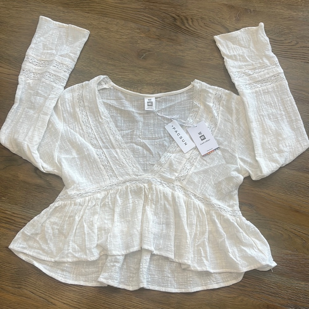New Pacsun Long Sleeve Blouse